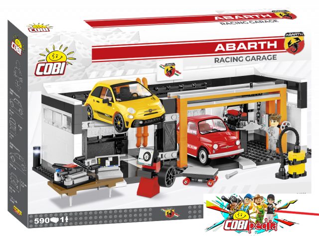 Cobi 24501 Abarth Racing Garage