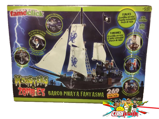 Famoclick 700010931 Barco Pirata Fantasma