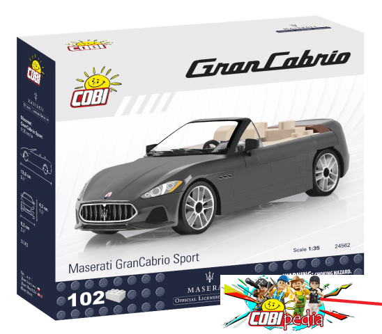 Cobi 24562 S1-2019 Maserati GranCabrio Sport