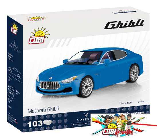 Cobi 24564 Maserati Ghibli 