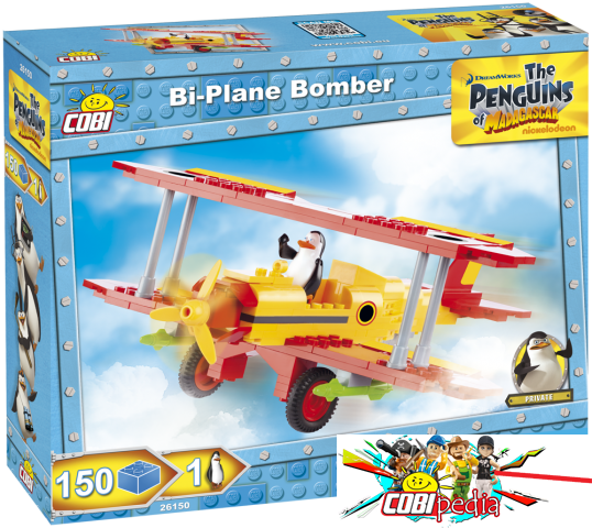 Cobi 26150 Bi-Plane Bomber