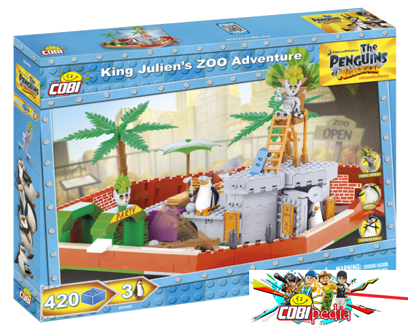 Cobi 26400 King Julien's Zoo Adventure