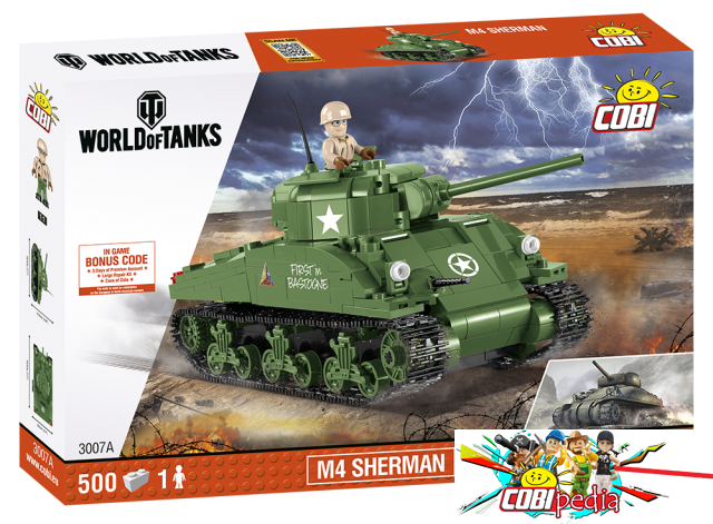Cobi 3007 V2 M4 Sherman 