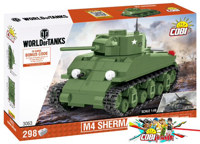 Cobi 3063 M4 Sherman (1:48)