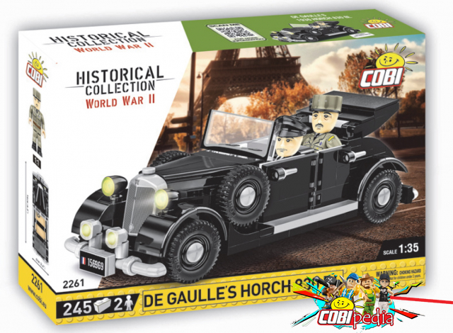 Cobi 2261 De Gaulle's Horch 830 BL