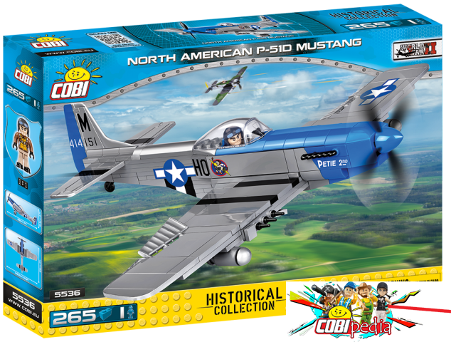 Cobi 5536 North American P-51D Mustang