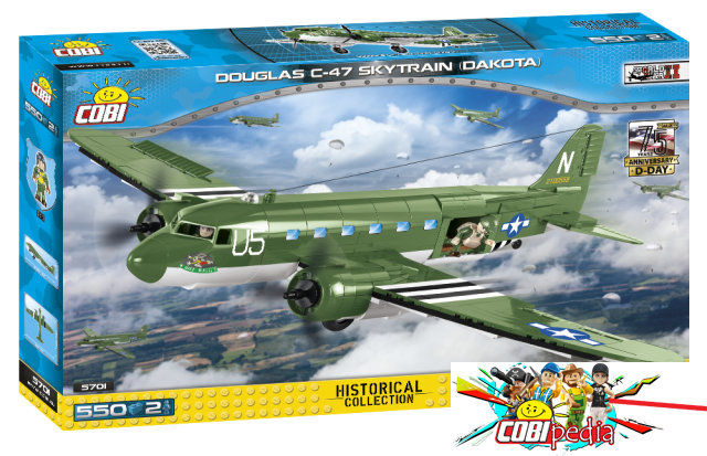 Cobi 5701 V1 Douglas C-47 Skytrain (Dakota)