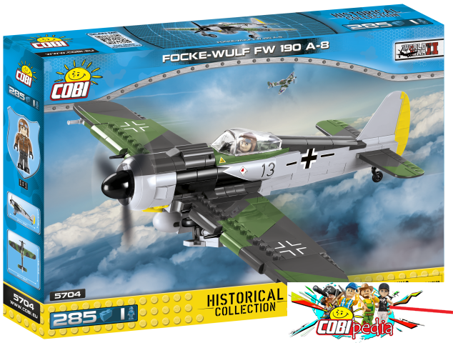 Cobi 5704 Focke-Wolf FW 190 A-8