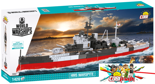 Cobi 3082 HMS Warspite
