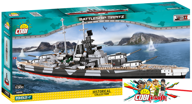 Cobi 4809 Battleship Tirpitz