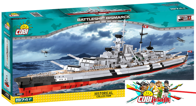 Cobi 4810 Battleship Bismarck