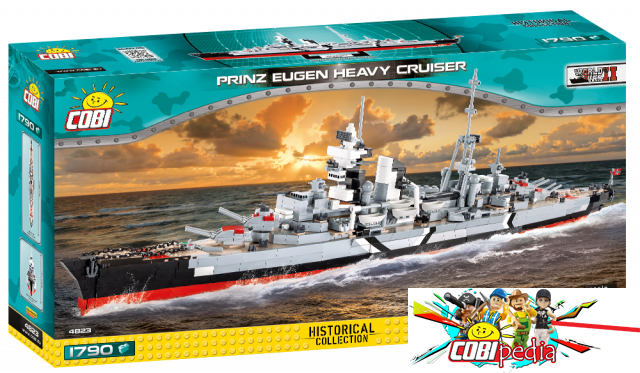Cobi 4823 Prinz Eugen Heavy Cruiser 