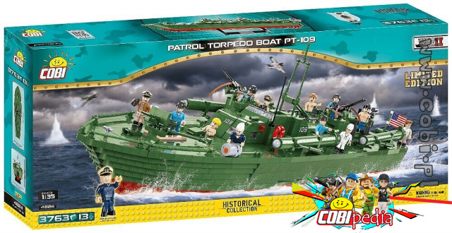 Cobi 4824 Patrol Torpedo Boat PT-109 - Limited Edition