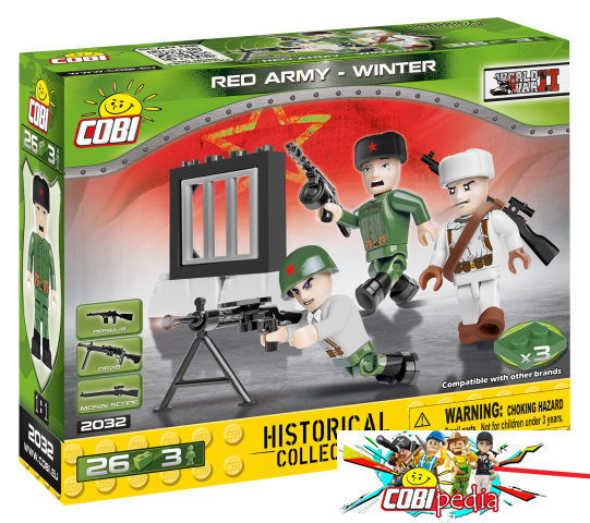 Cobi 2032 Red Army - Winter