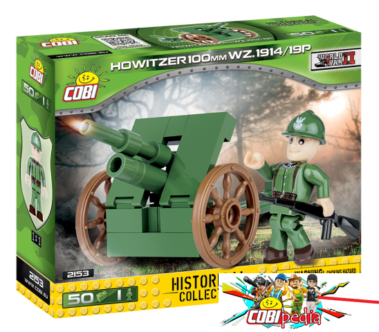 Cobi 2153 V2 Howitzer 100mm WZ.1914/19P
