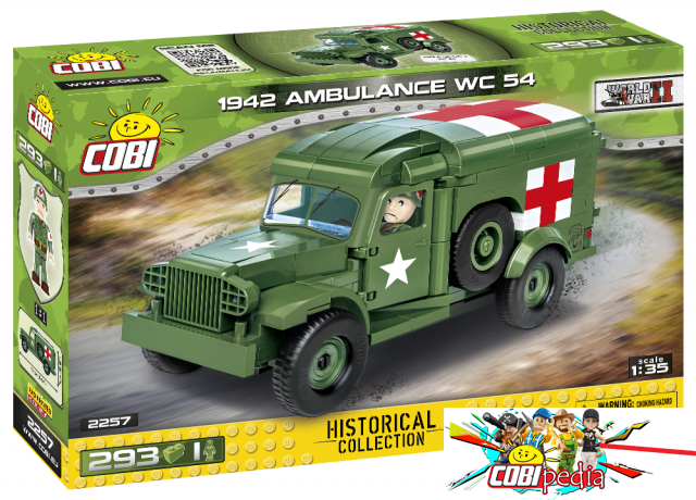Cobi 2257 1942 Ambulance WC 54