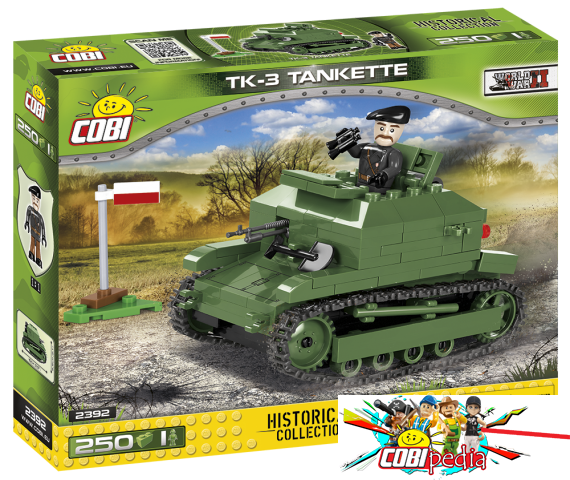 Cobi 2392 TK-3 Tankette