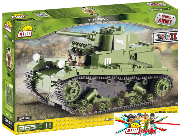 Cobi 2456 V2 7TP Tank