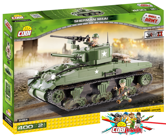 Cobi 2464 V2 Sherman M4A1
