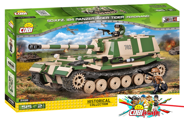 Cobi 2496 V2 Sd.Kfz.184 Panzerjäger Tiger (Ferdinand)