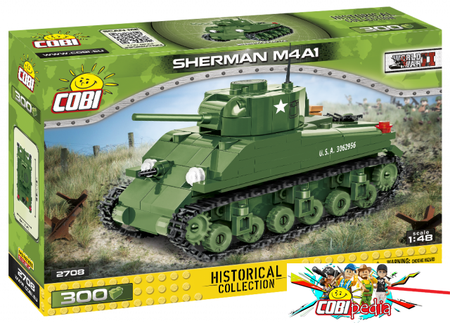 Cobi 2708 Sherman M4A1 (1:48)