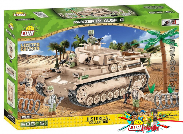 Cobi 2545 Panzer IV Ausf.G Limited Edition