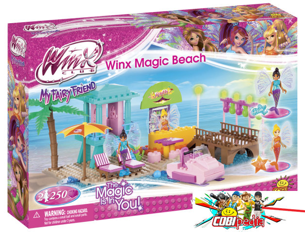 Cobi 25256 Winx Magic Beach