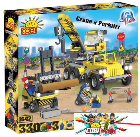 Cobi 1642 Crane & Forklift 