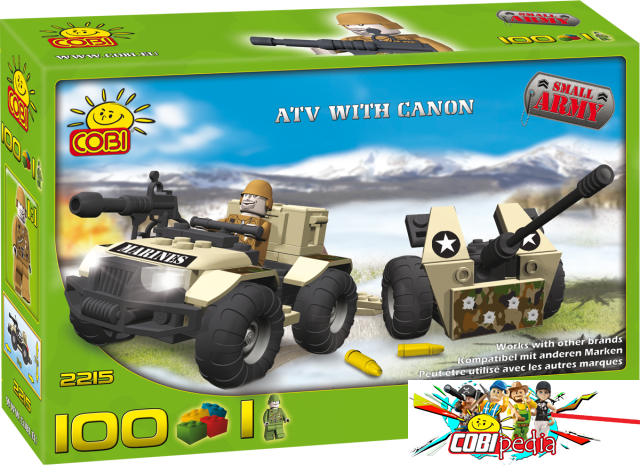 Cobi 2215 ATV with Cannon (S3)