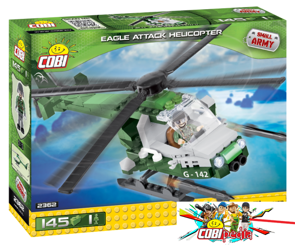 Cobi 2362 Eagle Attack Helicopter (S3)