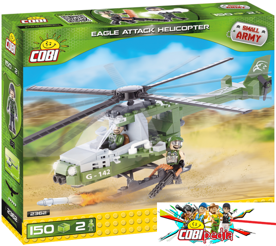 Cobi 2362 Eagle Attack Helicopter (S2)