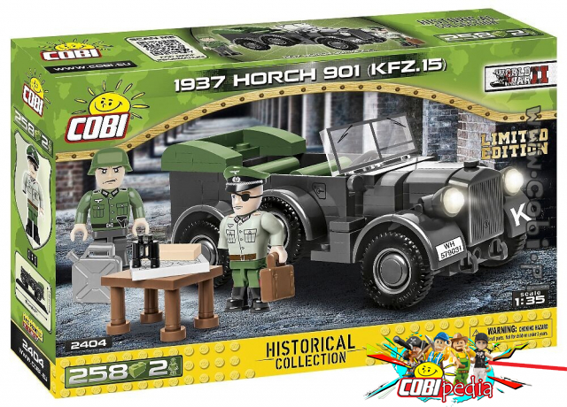 Cobi 2404 1937 Horch 901 Kfz. 15 - Limited Edition