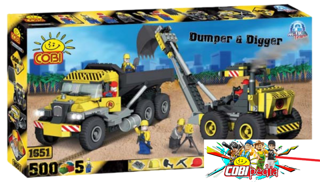 Cobi 1651 Dumper & Digger v1