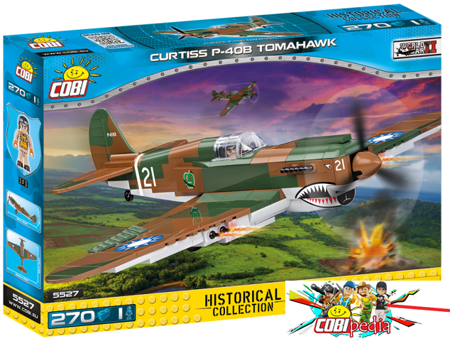 Cobi 5527 V1 Curtiss P-40B Tomahawk
