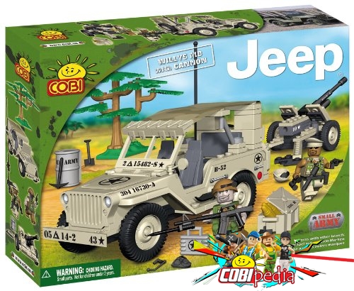 Cobi 24201 Willys MB with Cannon