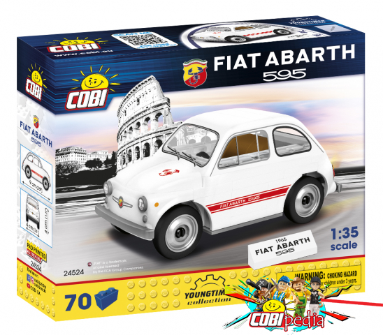 Cobi 24524 S2 Fiat Abarth 595 (2021)