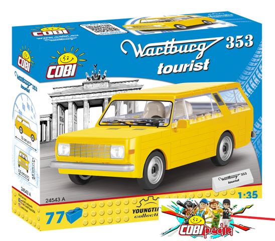 Cobi 24543a S1 Wartburg 353 Tourist