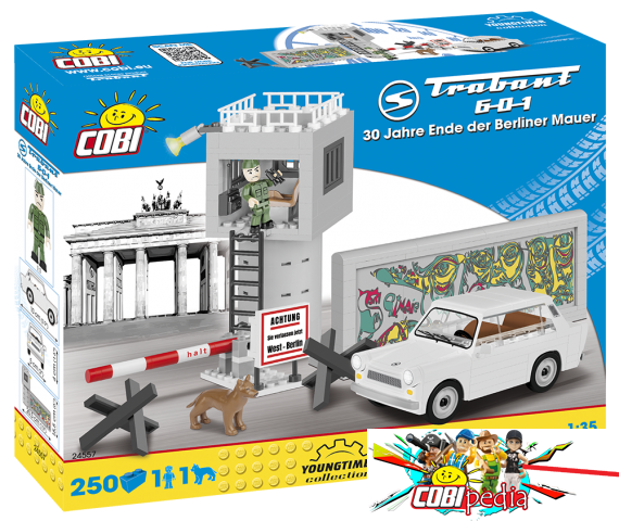 Cobi 24557 Trabant 601 30 years of the fall of the Berlin Wall