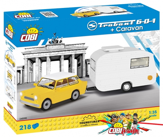 Cobi 24590 S2 Trabant 601 + Caravan