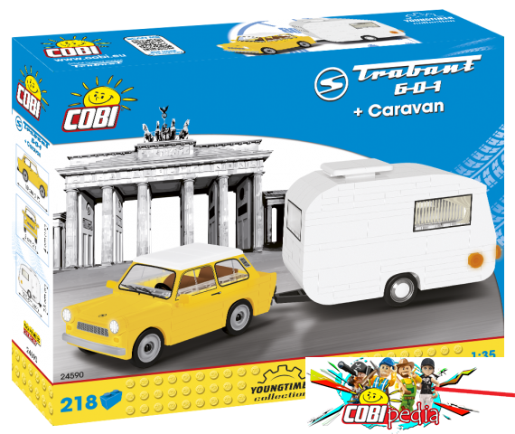 Cobi 24590 S1 Trabant 601 + Caravan